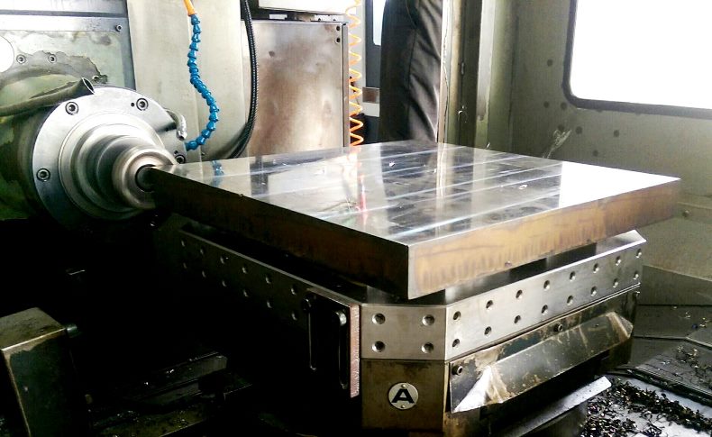 Attrezzatura magnetica nella lavorazione multi-pallet - Esempio 4