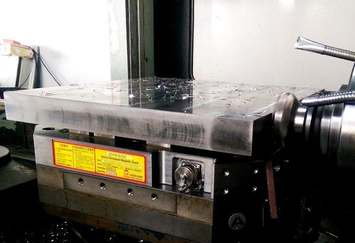 Attrezzatura magnetica nella lavorazione multi-pallet - Esempio 2