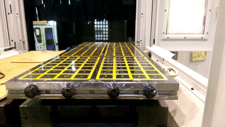 Attrezzatura magnetica nella lavorazione multi-pallet - Esempio 8