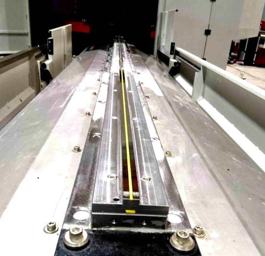 Applicazione per la lavorazione di guide lineari 10