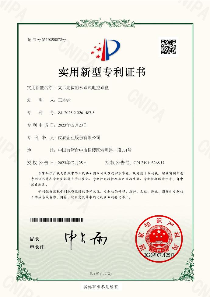 EEPM-CIR Series Patent China