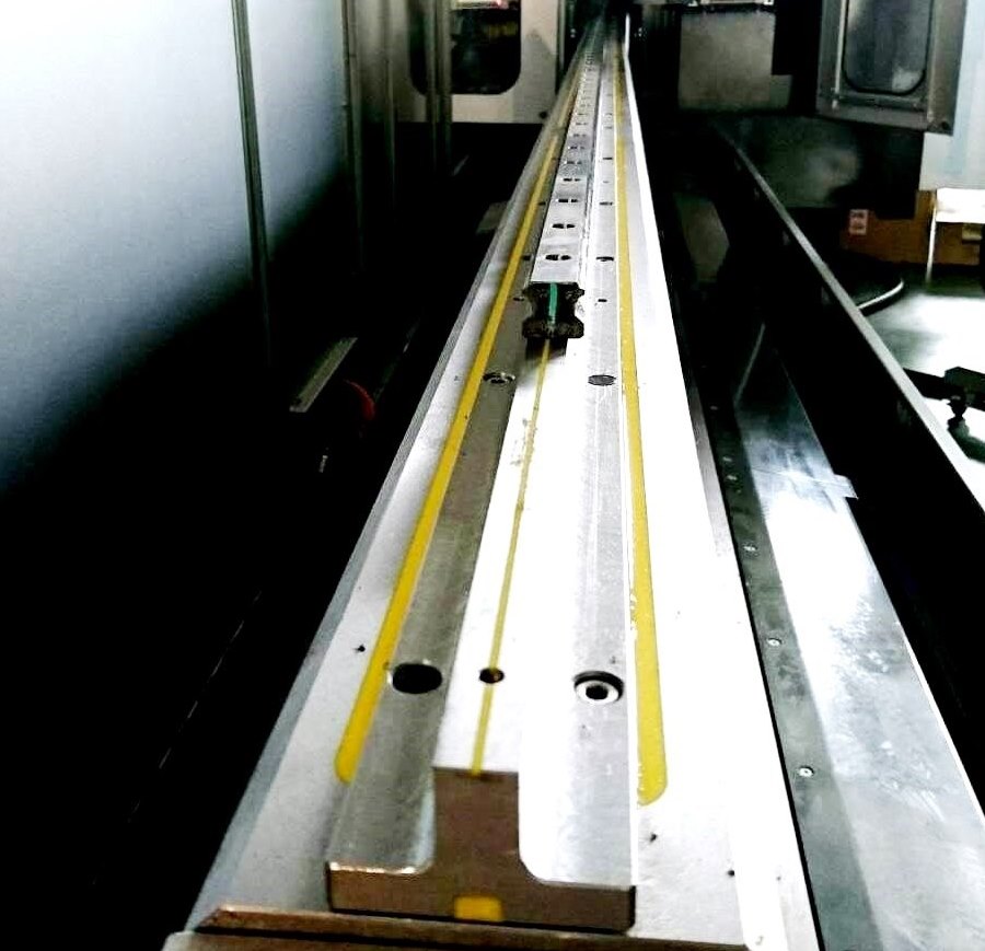 Applicazione per la lavorazione di guide lineari 9