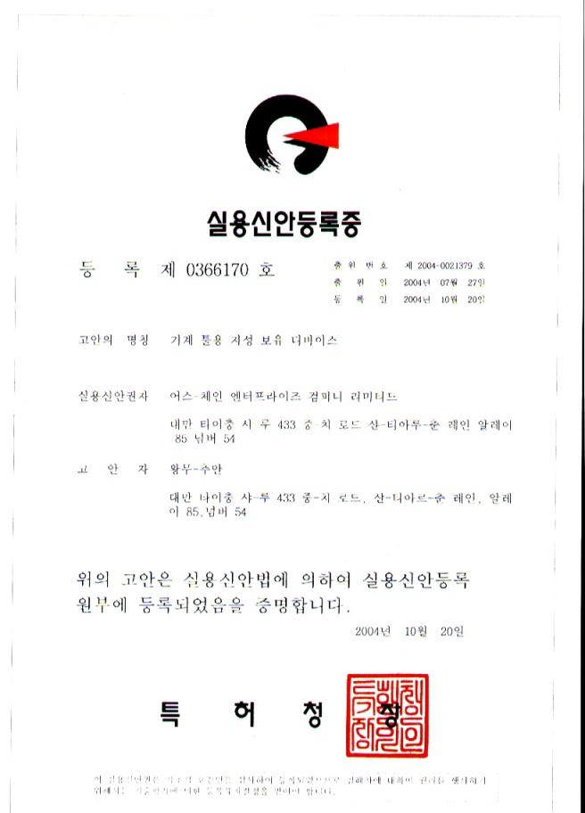 ECB Series Patent Korea